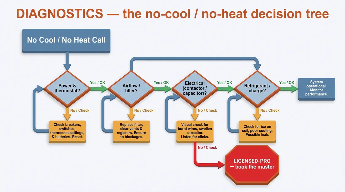 Diagnostic decision tree
